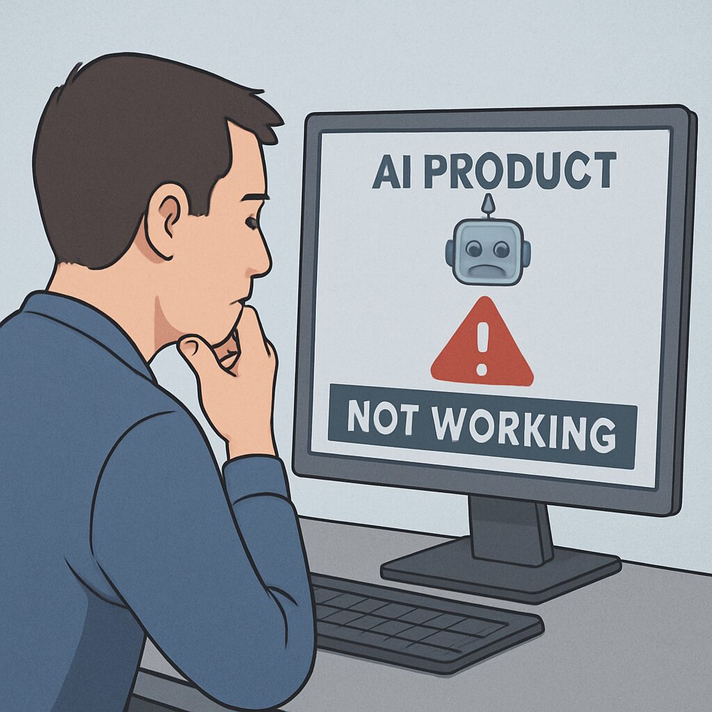 A working AI demo ≠ an AI product.