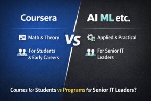 Coursera vs AI ML etc.