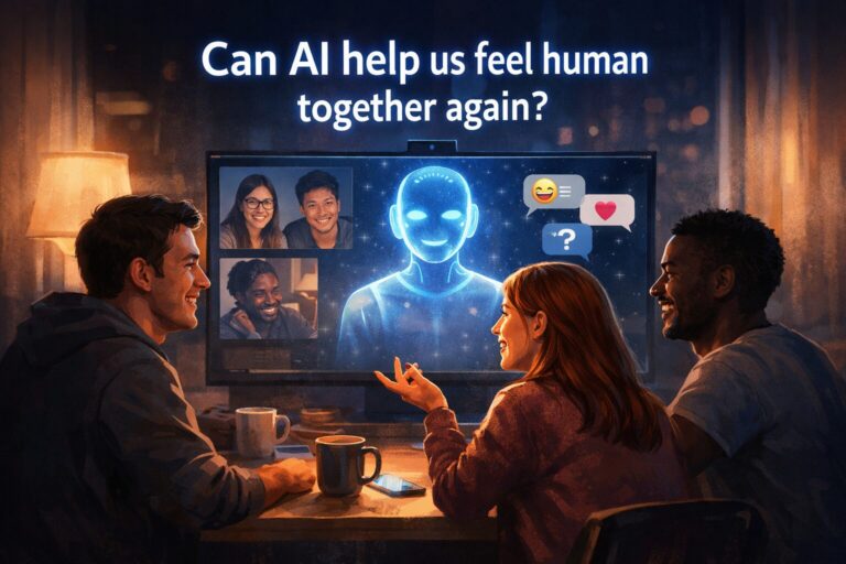 Can AI help us be more human